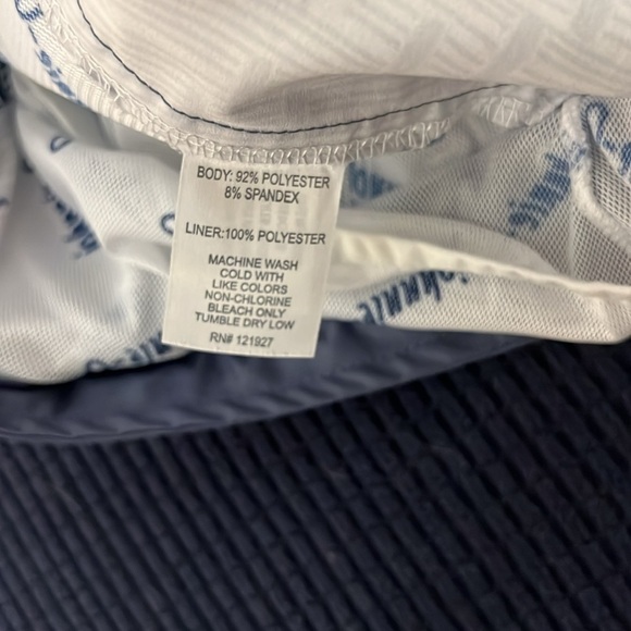 Johnnie-O, Men's XXL,Swimsuit Trunks Shorts Twilight Blue Design,Excellent Cond - Picture 14 of 16